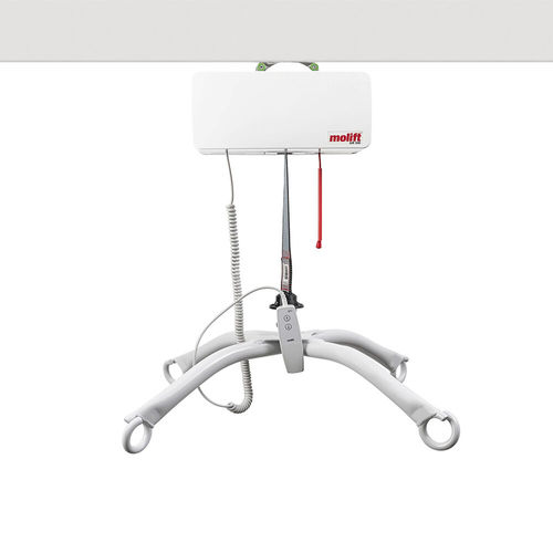 Electric patient lift - Molift Air 500 - Etac - ceiling-mounted / lifting / stainless steel