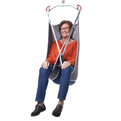 Patient lift sling - 1722710 - Etac - with head support