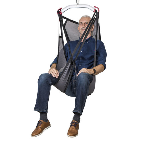 Patient lift sling - 1723900 - Etac - with head support