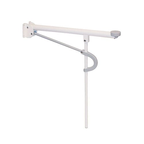 Toilet grab bar - 80303006 - Etac - wall-mounted / folding