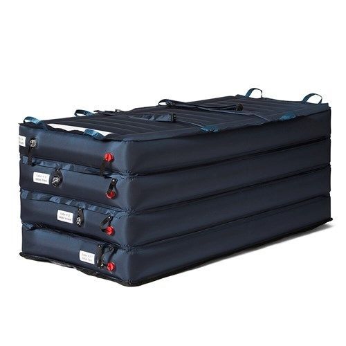 Manual patient lift - HoverJack®  - Etac - floor-mounted / height-adjustable / emergency