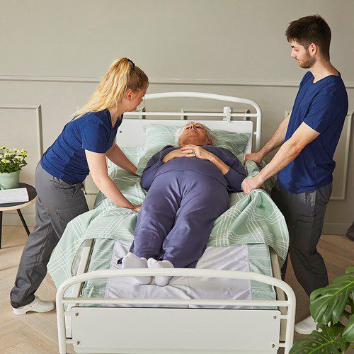 Bed repositioning slide sheet - IM4115S - Etac - turning / lateralization