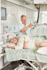 Bed repositioning slide sheet - IM4115SH - Etac - turning / lateralization / incontinence