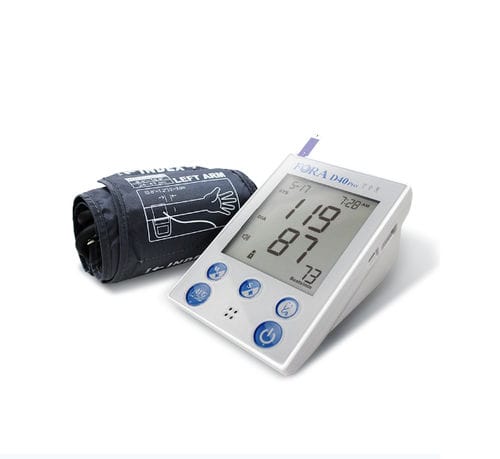 Automatic blood pressure monitor - D40 Pro - ForaCare Suisse AG - oscillometric / with rechargeable battery / with adult cuff
