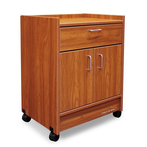 Hospital cabinet - PROTEAM™ - Hausmann - with shelf / with hinged door / with drawer