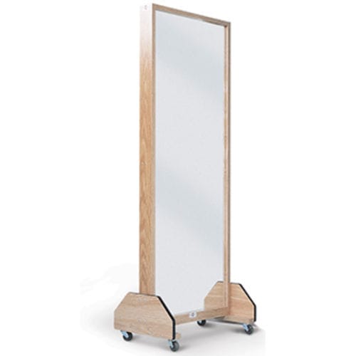Posture mirror on casters - 1671  - Hausmann