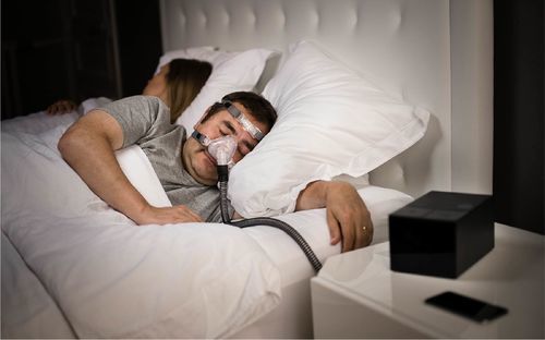 Home care CPAP machine - S.Box - SEFAM - sleep apnea therapy / auto CPAP / adult