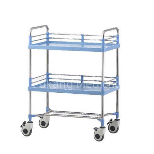 Medical trolley - F-21 - Hebei Pukang Medical Instruments - for instruments / transport / loading