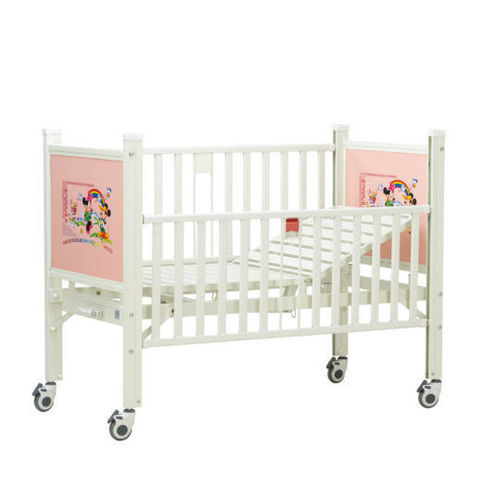 Hospital bed - B-62 - Hebei Pukang Medical Instruments - manual / pediatric / height-adjustable