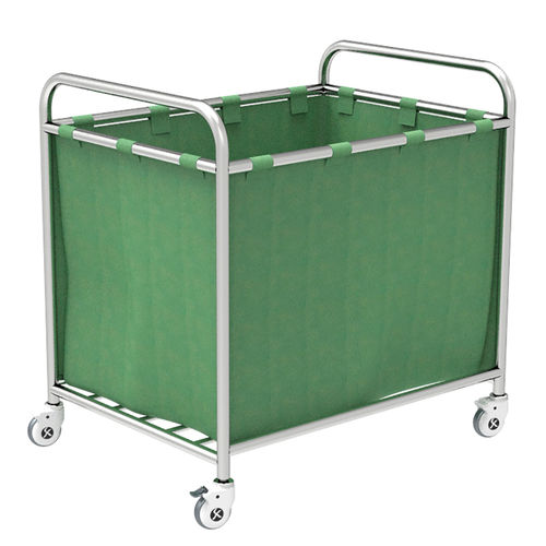 Dirty linen trolley - SKH040 - Jiangsu Saikang Medical Equipment - medical / aluminum