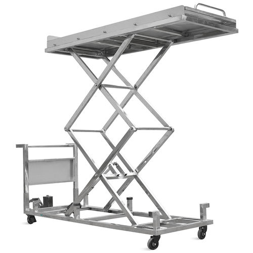 Transport mortuary trolley - SKB-7C011-1 - Jiangsu Saikang Medical Equipment
