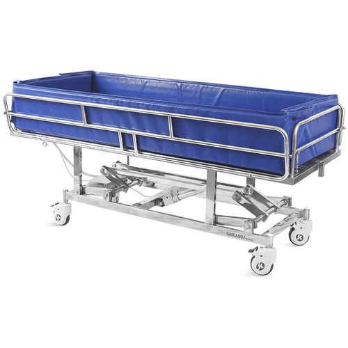 Height-adjustable shower trolley - Z0n - Jiangsu Saikang Medical Equipment
