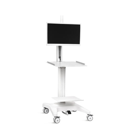 Medical computer trolley - SKR-R04 - Jiangsu Saikang Medical Equipment - for laptop / accessories / height-adjustable