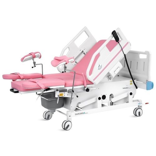 Delivery bed - A98-4 - Jiangsu Saikang Medical Equipment - electric / height-adjustable / on casters