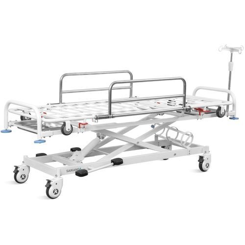 Transport stretcher trolley - SKB041-3S - Jiangsu Saikang Medical Equipment - emergency / patient transfer / hydraulic