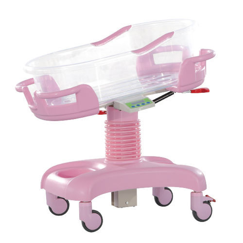 Hospital bassinet on casters - YFY068L - Jiangsu Yongfa Medical Equipment Technology - height-adjustable / tilting / aluminum