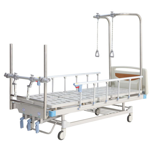 Hospital bed - YFG261K - Jiangsu Yongfa Medical Equipment Technology - manual / fixed-height / on casters