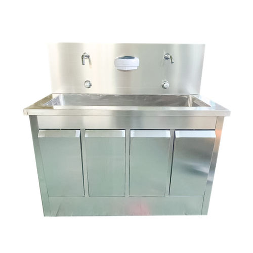 2-bay surgical sink - YFS-002 - Jiangsu Yongfa Medical Equipment Technology