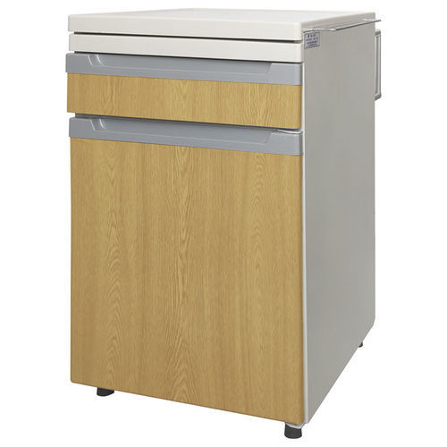 Bedside cabinet with compartments - YFZ080 - Jiangsu Yongfa Medical Equipment Technology