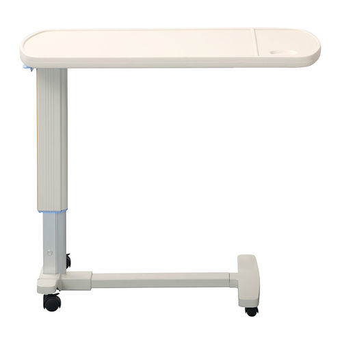 Overbed table on casters - YFT003 - Jiangsu Yongfa Medical Equipment Technology - height-adjustable