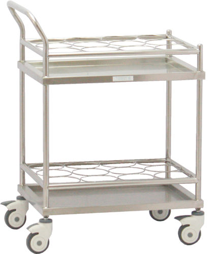 Stainless steel trolley - YFQ-T24 - Jiangsu Yongfa Medical Equipment Technology - mobile