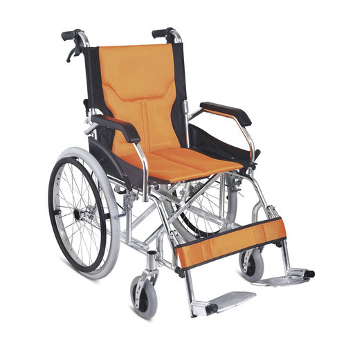 Manual wheelchair - YF863LAJPF4 - Jiangsu Yongfa Medical Equipment Technology - all-terrain / with legrest / aluminium frame