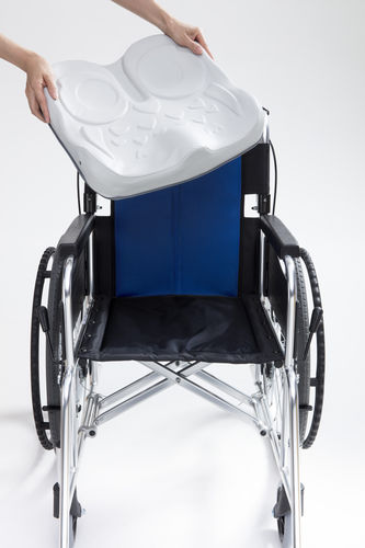 Support cushion - OWL DEEP CONTOUR SLIM - KAJI CORPORATION - for wheelchairs / gel / anti-bedsore