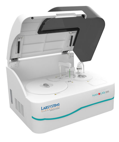 Automated biochemistry analyzer - Nanolab 200 - Trivitron Healthcare - benchtop / compact / random access
