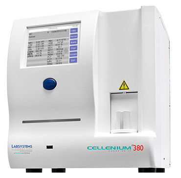 Automatic hematology analyzer - Cellenium 380 - Trivitron Healthcare - 3-part differentiation / with touchscreen