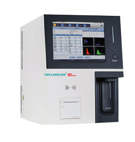 Automatic hematology analyzer - Cellenium 5D Retic - Trivitron Healthcare - 5-part differentiation