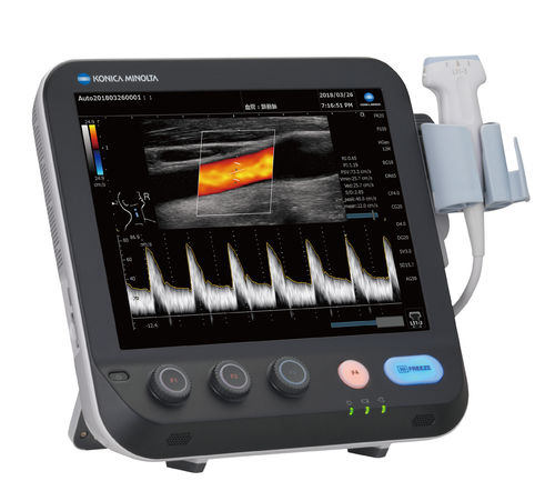 Portable ultrasound system - Sonimage MX1 Platinum - Konica Minolta Healthcare - for multipurpose ultrasound imaging / for anesthetic and intensive care ultrasound imaging / for emergency medicine ultrasound imaging