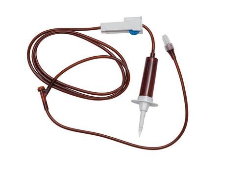 Chemotherapy infusion set - IV Set For Oncology - Lars Medicare Pvt Ltd. - PVC / with Y port / with light protection