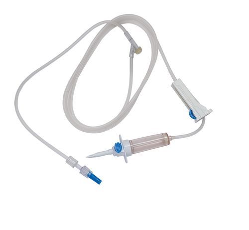 Infusion set with Y port - Pro-Inject Safe™ - Lars Medicare Pvt Ltd. - with latex free composition