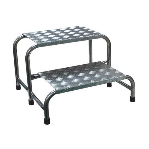 2-step step stool - WM112 - LKL ADVANCE METALTECH SDN BHD - stainless steel / non-slip