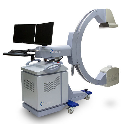 Mobile C-arm - DETECTOR™ - Medispec - with flat panel detector / with integrated video monitor