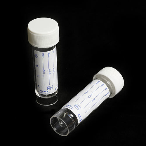 Transport container - 309201FL - Medline Scientific - polystyrene / with cap
