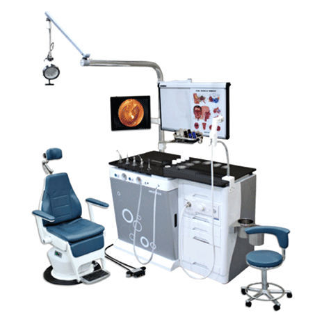 ENT workstation - UE-3000 Plus - Medstar - with chair / with light / with monitor