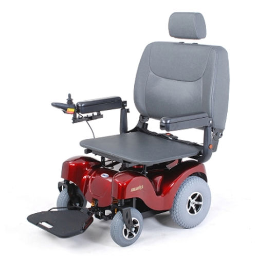 Electric wheelchair - P720 - Merits Health Products - bariatric / outdoor / with headrest
