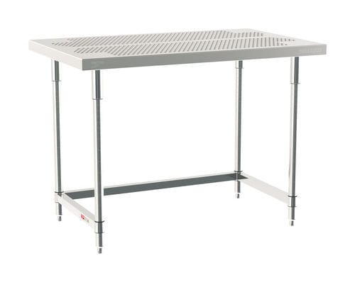 Clean room table - TableWorx - InterMetro - laboratory / work / for health care