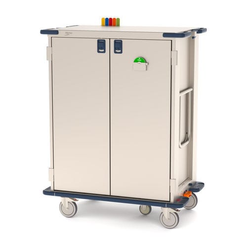 Hospital trolley - CV36HS-5BFH-S2 - InterMetro - surgical / for sterile materials / for operating rooms