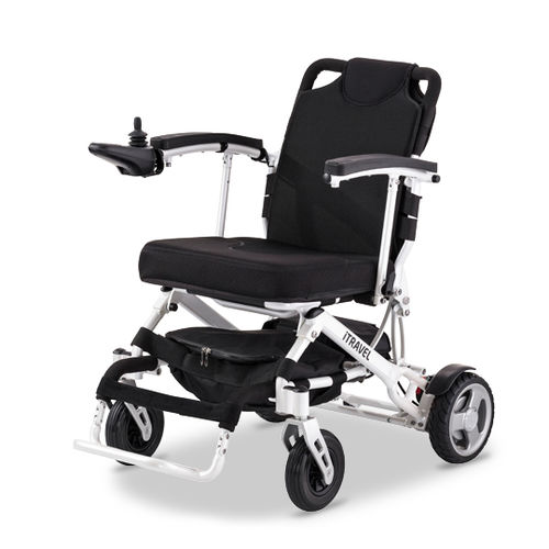 Electric wheelchair - iTravel - Meyra - outdoor / indoor / with legrest