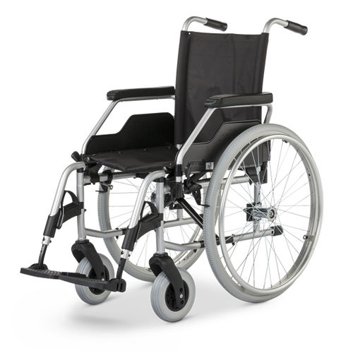 Manual wheelchair - Budget 9.050 - Meyra - outdoor / indoor / folding