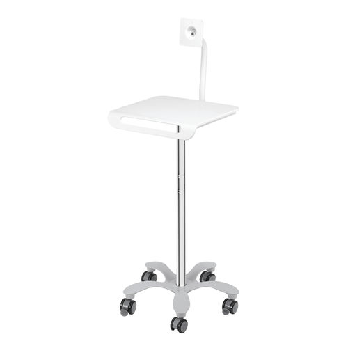 Height-adjustable computer cart - HC series - Modern Solid Industrial