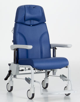 Electric treatment chair - OBA - 3 sections / on casters