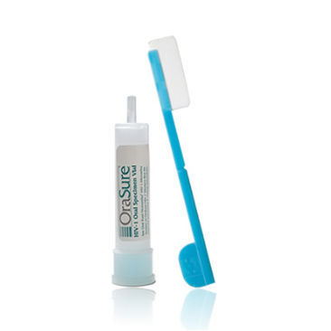 HIV swab - OraSure® - Orasure Technologies - for antibodies / oral / with test tube