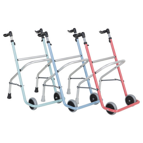 2-wheel mobility walker - A7 - ORTHOS XXI - pediatric / height-adjustable / folding