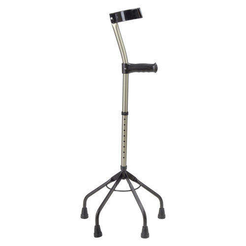 Forearm crutch - P6 - ORTHOS XXI - quadripod / adult / height-adjustable