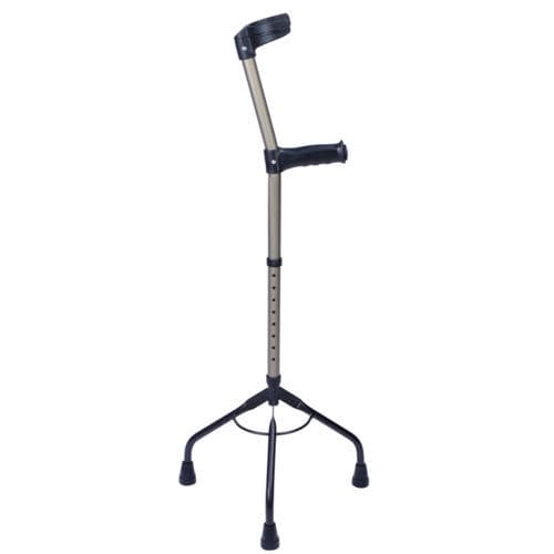 Forearm crutch - P3 - ORTHOS XXI - tripod / adult / height-adjustable
