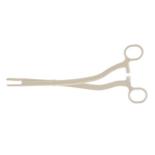 Gynecology forceps - 421/2 - Parburch Medical Developments - grasping / Cheron / bent
