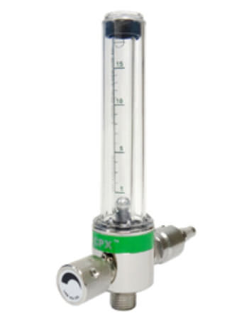 Variable-area flow meter - Precision UK - oxygen / medical gas / for hospitals